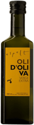 5,95 € Envio grátis | Azeite de Oliva Espelt AOVE Virgem Extra Espanha Garrafinha 25 cl