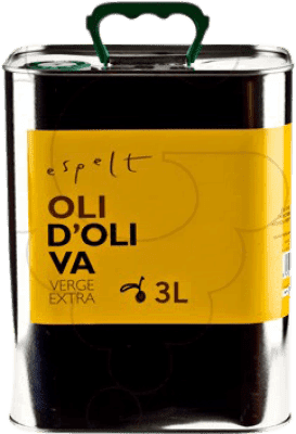 34,95 € 免费送货 | 橄榄油 Espelt EVOO 特级初榨 西班牙 特殊罐 3 L