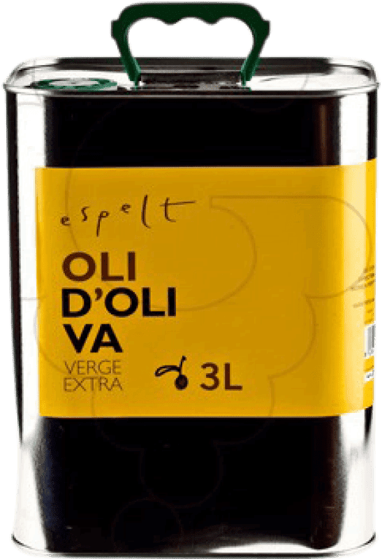 32,95 € Envoi gratuit | Huile d'Olive Espelt Espagne Canette Spéciale 3 L