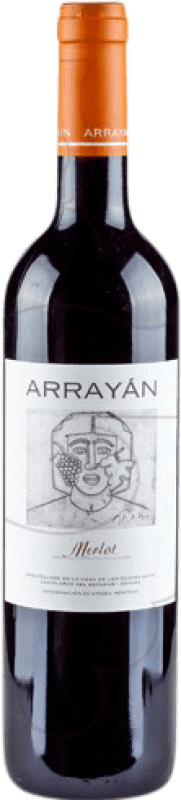 16,95 € Бесплатная доставка | Красное вино Arrayán Crianza — Крианса D.O. Méntrida Castilla la Mancha y Madrid Испания Merlot — Мерло 75 cl