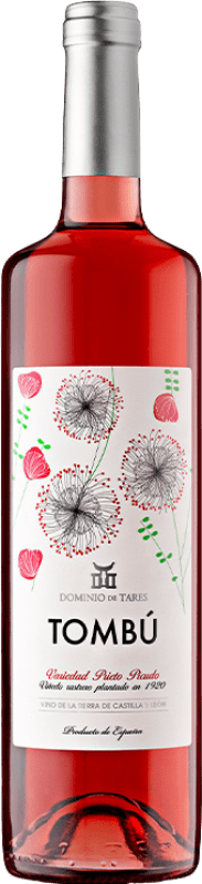 12,95 € Envio grátis | Vinho rosé Dominio DosTares Tombú Jovem I.G.P. Vino de la Tierra de Castilla y León Castela e Leão Espanha Prieto Picudo Garrafa 75 cl