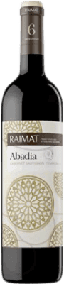 7,95 € 免费送货 | 红葡萄酒 Raimat Clos Abadia Crianza — 陈酿 D.O. Costers del Segre 加泰罗尼亚 西班牙 Tempranillo — 丹魄, Cabernet Sauvignon — 赤霞珠 中瓶装 50 cl