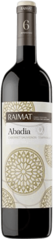7,95 € Free Shipping | Red wine Raimat Clos Abadia Aged D.O. Costers del Segre Catalonia Spain Tempranillo, Cabernet Sauvignon Medium Bottle 50 cl