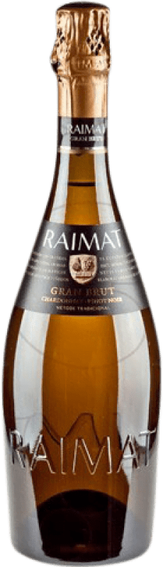 25,95 € Envoi gratuit | Vin Mousseux Blanc Raimat Brut Grande Réserve D.O. Costers del Segre Catalogne Espagne Pinot Noir, Chardonnay Bouteille 75 cl