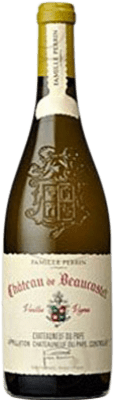 136,95 € Envoi gratuit | Vin blanc Château Beaucastel Crianza A.O.C. France France Viognier, Marsanne, Bourboulenc, Clairette Blanche, Picardan Bouteille 75 cl