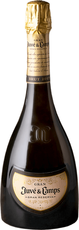 48,95 € Envoi gratuit | Blanc mousseux Juvé y Camps Gran Juve Brut Nature Grande Réserve D.O. Cava Catalogne Espagne Macabeo, Xarel·lo, Chardonnay, Parellada Bouteille 75 cl