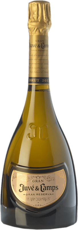 47,95 € Envoi gratuit | Vin Mousseux Blanc Juvé y Camps Gran Juve Brut Nature Grande Réserve D.O. Cava Catalogne Espagne Macabeo — Macabeu, Xarel·lo, Chardonnay, Parellada 75 cl