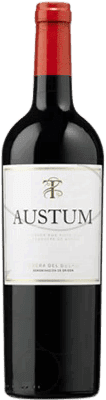 8,95 € Бесплатная доставка | Красное вино Tionio Austum D.O. Ribera del Duero Кастилия-Леон Испания Tempranillo — Темпранильо Средняя бутылка 50 cl