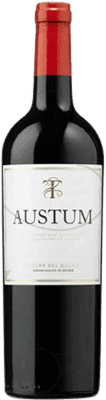 7,95 € Free Shipping | Red wine Tionio Austum D.O. Ribera del Duero Castilla y León Spain Tempranillo Medium Bottle 50 cl