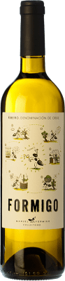 13,95 € Envoi gratuit | Vin blanc Formigo Jeune D.O. Ribeiro Galice Espagne Torrontés, Godello, Loureiro, Palomino Fino, Treixadura, Albariño Bouteille 75 cl