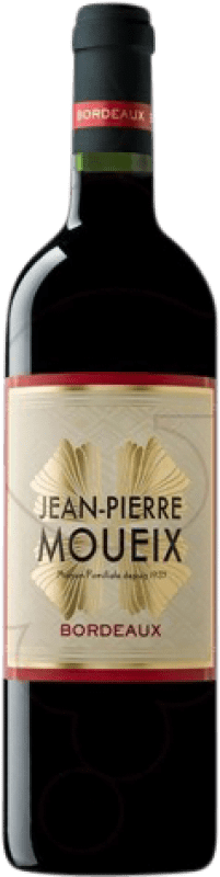 14,95 € 免费送货 | 红酒 Jean-Pierre Moueix 岁 A.O.C. Bordeaux 法国 Merlot, Cabernet Franc 瓶子 75 cl