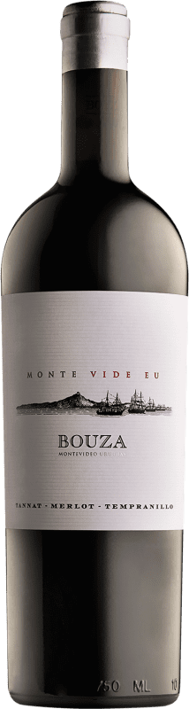 47,95 € Kostenloser Versand | Rotwein Bouza Monte Vide Eu Uruguay Tempranillo, Merlot, Tannat Flasche 75 cl