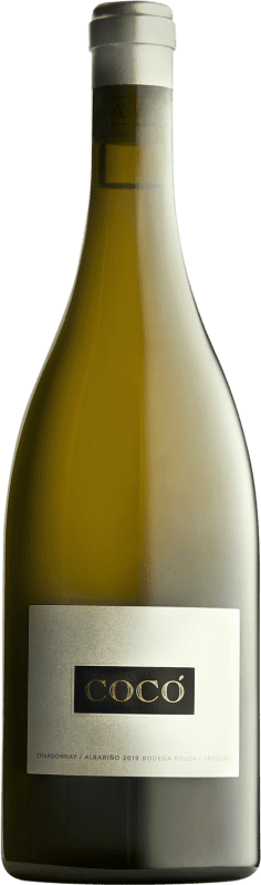 47,95 € Envoi gratuit | Vin blanc Bouza Cocó Crianza Uruguay Chardonnay, Albariño Bouteille 75 cl