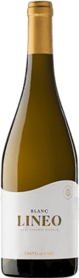 10,95 € Envío gratis | Vino Blanco Pedregosa Lineo Joven D.O. Penedès Cataluña España Xarel·lo, Chardonnay 75 cl