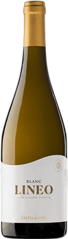 8,95 € 免费送货 | 白酒 Pedregosa Lineo 年轻的 D.O. Penedès 加泰罗尼亚 西班牙 Xarel·lo, Chardonnay 瓶子 75 cl