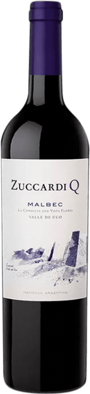 19,95 € Spedizione Gratuita | Vino rosso Zuccardi Q I.G. Mendoza Mendoza Argentina Malbec Bottiglia 75 cl