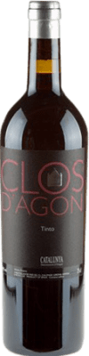 69,95 € Free Shipping | Red wine Clos d'Agón D.O. Catalunya Catalonia Spain Merlot, Syrah, Cabernet Sauvignon, Cabernet Franc, Petit Verdot Bottle 75 cl