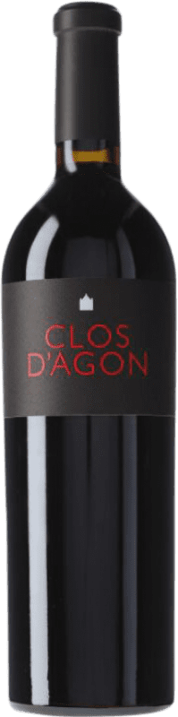 57,95 € Free Shipping | Red wine Clos d'Agón D.O. Catalunya Catalonia Spain Merlot, Syrah, Cabernet Sauvignon, Cabernet Franc, Petit Verdot Bottle 75 cl