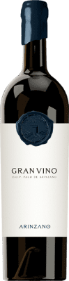 114,95 € Envío gratis | Vino tinto Arínzano Gran Vino D.O.P. Vino de Pago Señorío de Arínzano Navarra España Tempranillo, Merlot Botella 75 cl