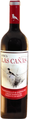 7,95 € Spedizione Gratuita | Vino rosso Castillo de Monjardín Finca las Cañas Giovane D.O. Navarra Navarra Spagna Tempranillo Bottiglia 75 cl