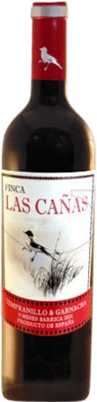 7,95 € Free Shipping | Red Wine Castillo de Monjardín Finca las Cañas Young D.O. Navarra Navarre Spain Tempranillo 75 cl
