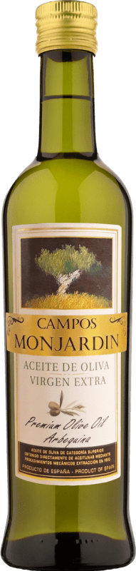 6,95 € Envoi gratuit | Huile d'Olive Castillo de Monjardín Campos Monjardín HOVE Vierge Extra Espagne Arbequina Bouteille 75 cl