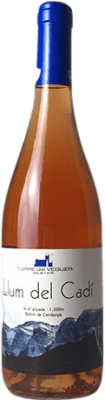 10,95 € Kostenloser Versand | Rosé-Wein Torre del Veguer Llum del Cadí Jung Katalonien Spanien Spätburgunder Flasche 75 cl