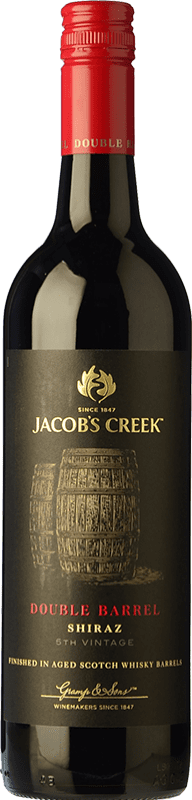 19,95 € Бесплатная доставка | Красное вино Jacob's Creek Double Barrel старения Австралия Syrah бутылка 75 cl