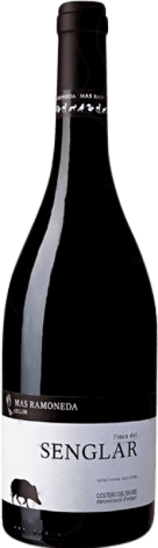 6,95 € Free Shipping | Red Wine Mas Ramoneda Finca del Senglar Crianza — Aged D.O. Costers del Segre Catalonia Spain Merlot, Syrah — Shiraz Bottle 75 cl