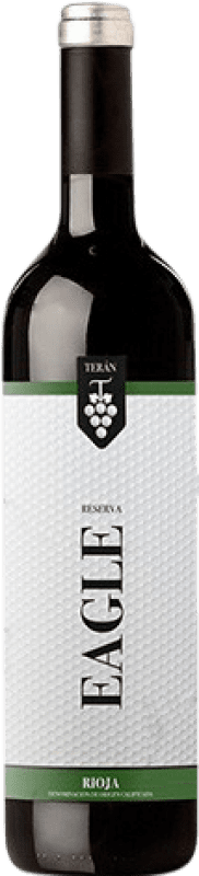 11,95 € Бесплатная доставка | Красное вино Marqués de Terán Eagle Резерв D.O.Ca. Rioja Ла-Риоха Испания Tempranillo, Grenache, Mazuelo, Carignan бутылка 75 cl