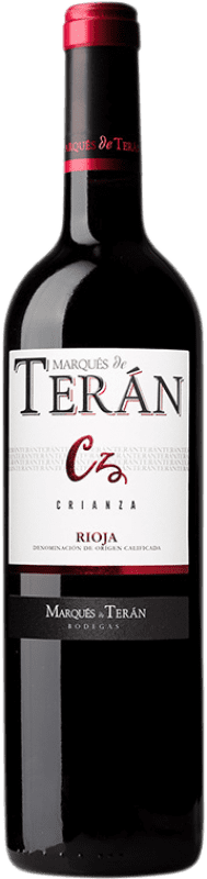 13,95 € Kostenloser Versand | Rotwein Marqués de Terán Crianza — Kurze Fassreifung D.O.Ca. Rioja La Rioja Spanien Tempranillo Flasche 75 cl