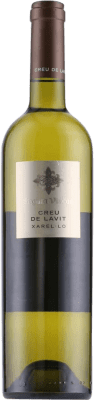 9,95 € Envio grátis | Vinho branco Segura Viudas Creu de Lavit Crianza D.O. Penedès Catalunha Espanha Xarel·lo Garrafa 75 cl