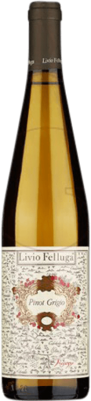 21,95 € Бесплатная доставка | Белое вино Livio Felluga Молодой D.O.C. Italy Италия Pinot Grey бутылка 75 cl