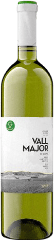 6,95 € Бесплатная доставка | Белое вино Celler de Batea Vall Major Молодой D.O. Terra Alta Каталония Испания Grenache White, Muscat бутылка 75 cl