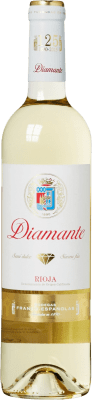 6,95 € Free Shipping | White wine Bodegas Franco Españolas Diamante Semi-Dry Semi-Sweet Young D.O.Ca. Rioja The Rioja Spain Malvasía, Macabeo Bottle 75 cl
