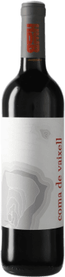 19,95 € Free Shipping | Red wine Hugas de Batlle Coma de Vaixell Aged D.O. Empordà Catalonia Spain Merlot, Grenache, Cabernet Sauvignon Bottle 75 cl