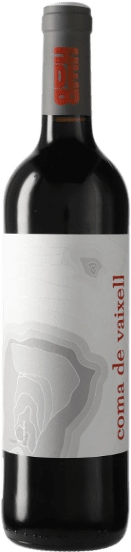 16,95 € Free Shipping | Red wine Hugas de Batlle Coma de Vaixell Aged D.O. Empordà Catalonia Spain Merlot, Grenache, Cabernet Sauvignon Bottle 75 cl
