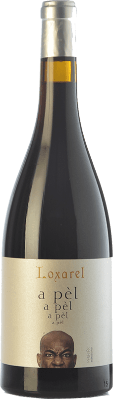 19,95 € Бесплатная доставка | Красное вино Loxarel A Pèl старения D.O. Penedès Каталония Испания Merlot, Grenache бутылка 75 cl