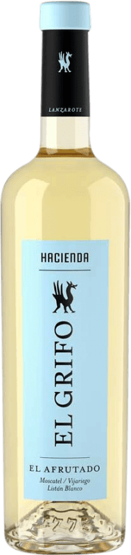 10,95 € Envío gratis | Vino blanco El Grifo El Afrutado Joven D.O. Lanzarote Islas Canarias España Moscato, Listán Blanco Botella 75 cl
