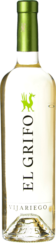 17,95 € Spedizione Gratuita | Vino bianco El Grifo Giovane D.O. Lanzarote Isole Canarie Spagna Vijariego Bianco Bottiglia 75 cl