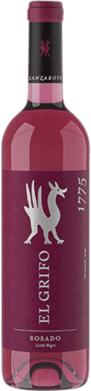 12,95 € Envoi gratuit | Vin Rosé El Grifo Jeune D.O. Lanzarote Iles Canaries Espagne Listán Bouteille 75 cl