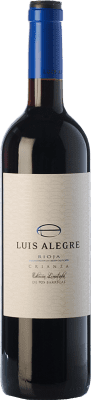12,95 € Бесплатная доставка | Красное вино Luis Alegre старения D.O.Ca. Rioja Ла-Риоха Испания Tempranillo, Grenache, Graciano бутылка 75 cl