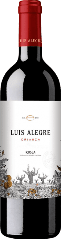 13,95 € Envoi gratuit | Vin Rouge Luis Alegre Crianza D.O.Ca. Rioja La Rioja Espagne Tempranillo, Garnacha — Grenache, Graciano Bouteille 75 cl