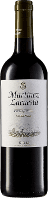 13,95 € Spedizione Gratuita | Vino Rosso Martínez Lacuesta Crianza — Invecchiato in Botte D.O.Ca. Rioja La Rioja Spagna 75 cl