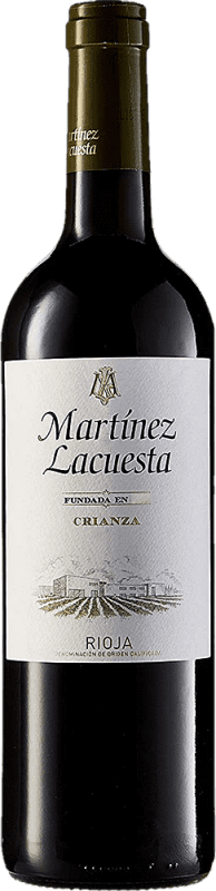 13,95 € Бесплатная доставка | Красное вино Martínez Lacuesta старения D.O.Ca. Rioja Ла-Риоха Испания бутылка 75 cl