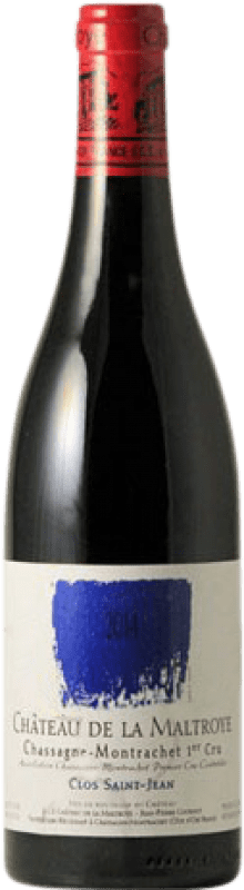 44,95 € Kostenloser Versand | Rotwein Château de La Maltroye Chassagne-Montrachet 1er Cru Clos Saint-Jean Alterung A.O.C. Bourgogne Frankreich Pinot Schwarz Flasche 75 cl