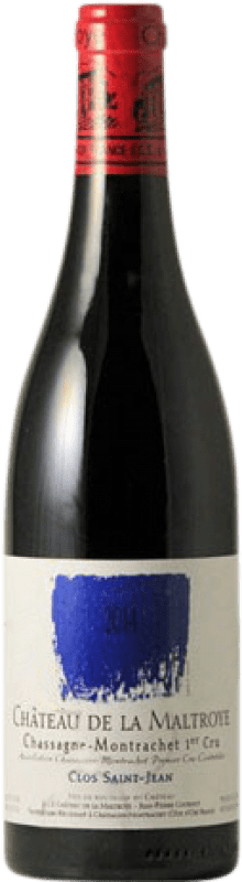 46,95 € Free Shipping | Red wine Château de La Maltroye Chassagne-Montrachet Premier Cru Clos Saint-Jean Aged A.O.C. Bourgogne France Pinot Black Bottle 75 cl