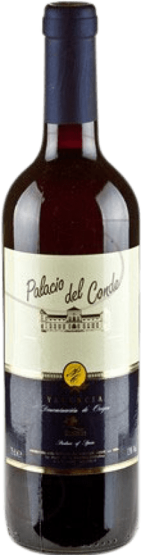 2,95 € Spedizione Gratuita | Vino rosso Vinos de la Viña Palacio del Conde D.O. Valencia Levante Spagna Bottiglia 75 cl