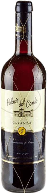 3,95 € 送料無料 | 赤ワイン Vinos de la Viña Palacio del Conde Crianza — クリアンサ D.O. Valencia Levante スペイン ボトル 75 cl