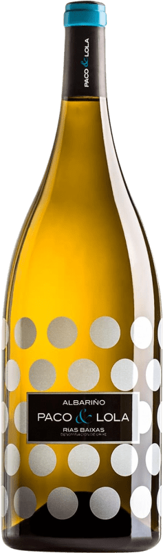 35,95 € Envio grátis | Vinho Branco Paco & Lola Jovem D.O. Rías Baixas Galiza Espanha Albariño — Albarinho Garrafa Magnum 1,5 L